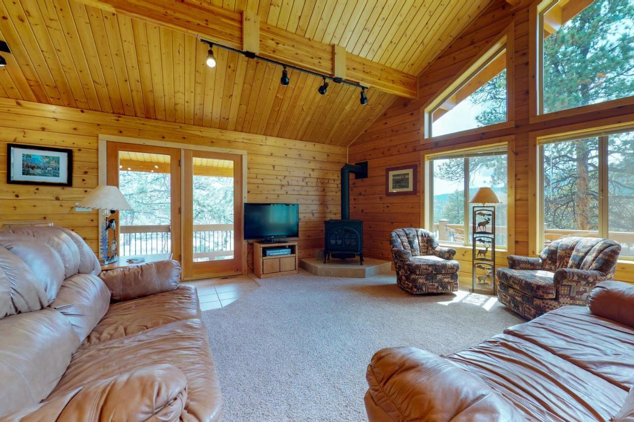 Twin Pines Cabin استيس بارك المظهر الخارجي الصورة